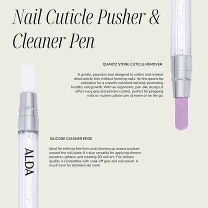 Cuticle Pusher &amp; Cleaner Pen